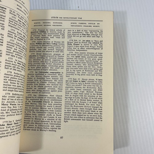 The Encyclopedia Of American Facts And Dates US History Vintage Book 1963 - Imagen 7 de 9