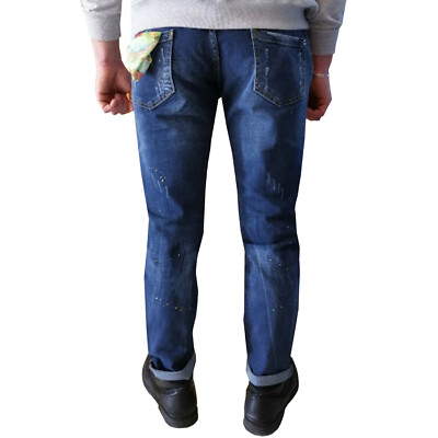 DSQUARED2 - Slim Men's Jeans - S74LB0238 S30309 - Blue | eBay