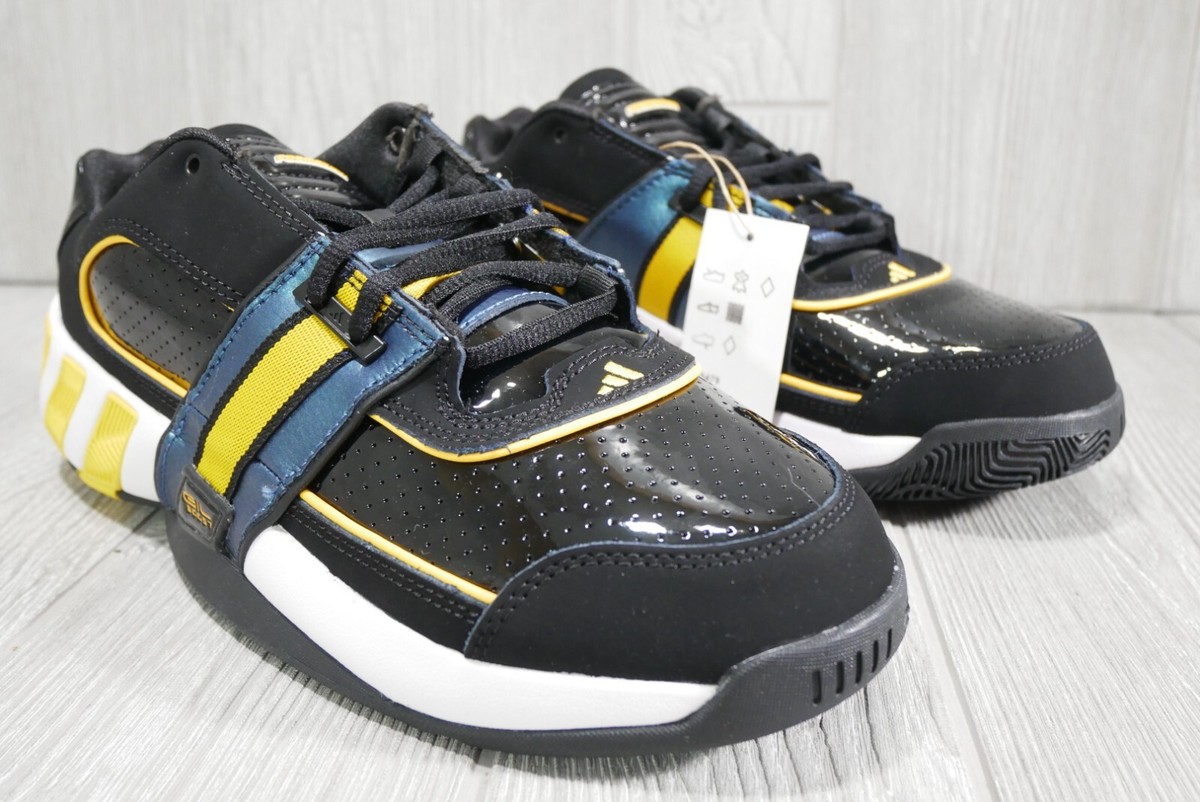 Adidas Agent Gil Restomod Black Gold Basketball GY6479 Mens 