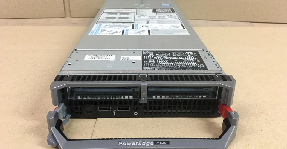 Dell PowerEdge M1000e 16x M620 E5-2640 192-Cores 1024GB 1TB RAM Blade Solution - Image 2 of 3