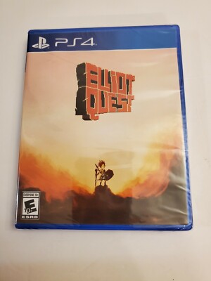 ELLIOT QUEST PS4 RED COVER HARD COPY GAMES NEW SEALED