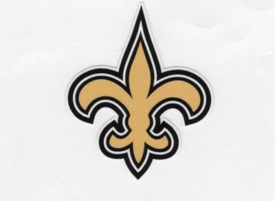 New Orleans Saints decal window helmet hard hat laptop up to 14'' FREE TRACKING