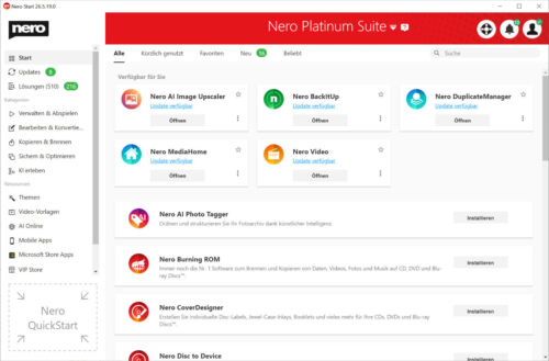 Nero Platinum Unlimited auf USB Stick | Videobearbeitung | Backup | Medien uvm. - Bild 3 von 10