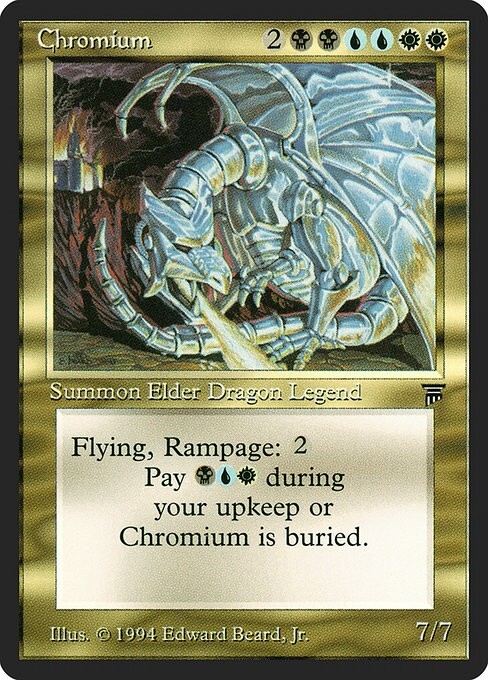 Chromium 1x  MtG ENGLISH Legends LEG SP/NM
