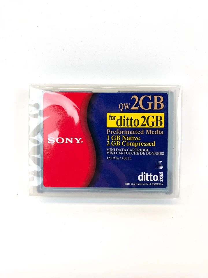 Sony QW 2GB Drive Compatible with Storstation & Ditto 9 - New Sealed - Image 2 of 3