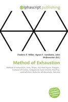 Frederic P. Miller (U. A.) | Method Of Exhaustion | Taschenbuch | Englisch