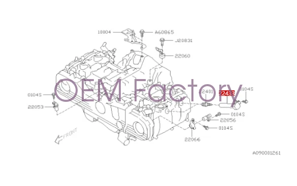 U5404 2011 For Subaru Legacy Outback 2.5L H4 1pcs OEM NGK Ignition Coil Pack Set Foto 4 de 4