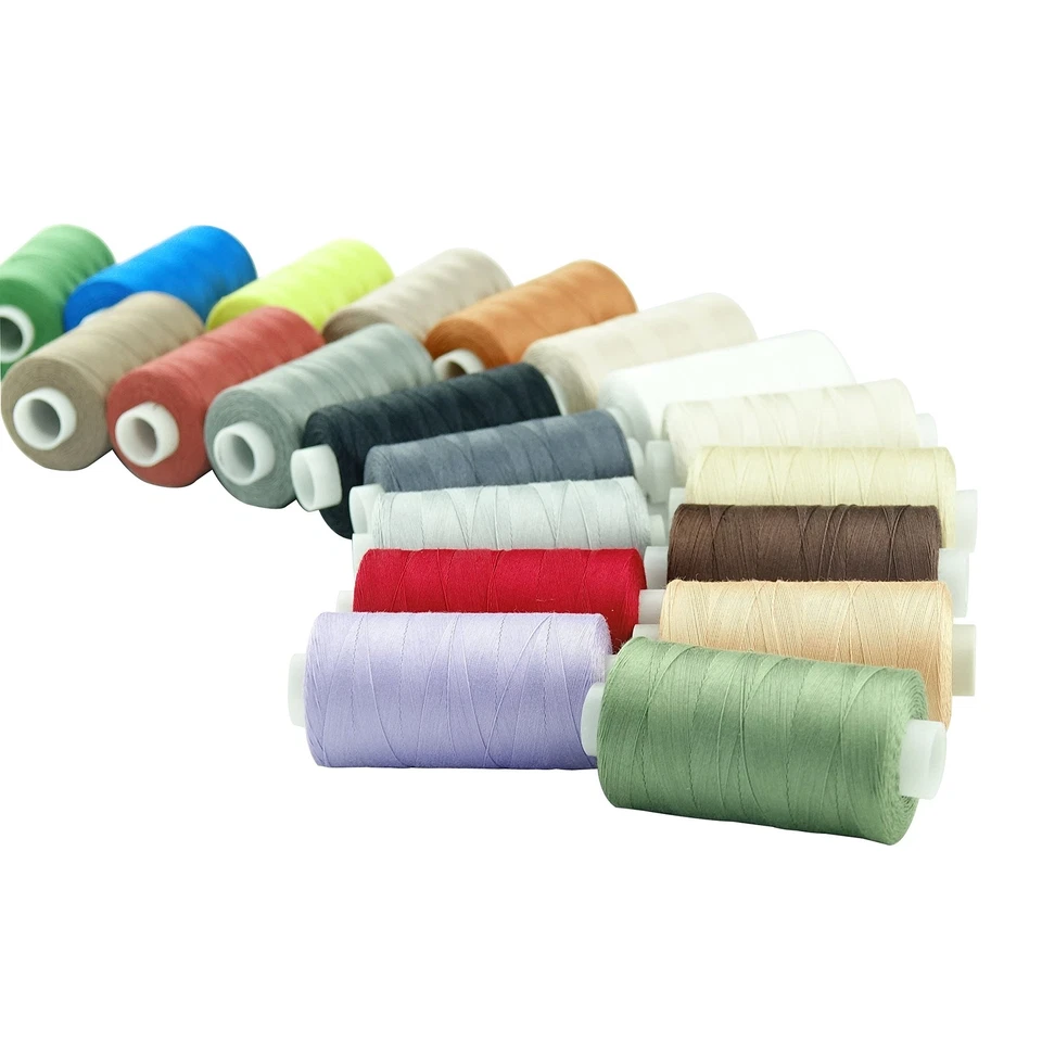 20 Colors All Purposes Cotton Quilting Thread 50wt 3 Plies for Piecing Sewing... - Image 3 of 4