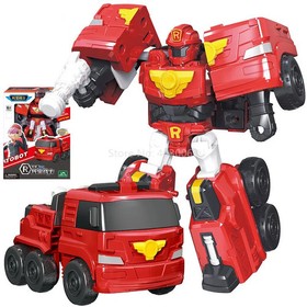 Cartoon Brothers Anime Tobot Transformation Car Airplane Fire Truck Toy