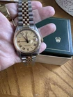 1980 Vintage 16013 Rolex Datejust 36mm Jubilee Two-tone Champagne Buckley Dial