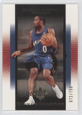 2005-06 Upper Deck Ultimate Collection 672/750 Gilbert Arenas #127 5ox