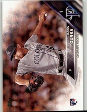 2016 Topps Jason Gurka Rookie #577 RC Colorado Rockies