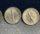 (#100476)  Mercury Dime: AU Lot. 4 dimes (4).  1936, 1937, 1939, 1941. — photo 4