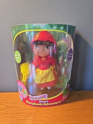 Year 2005 Nick Jr DORA Storybook Adventures 6 Inch Doll - LITTLE RED RIDING HOOD