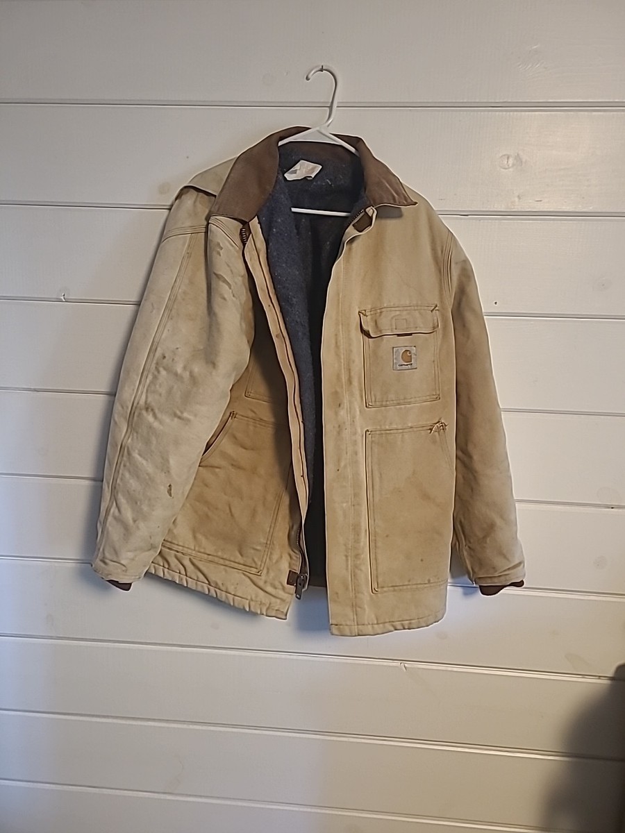 90's Vintage Carhartt Detroit Jacket Mens 44 Large