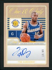 2024-25 TIM HARDAWAY 16/49 AUTO PANINI ONE AND ONE AUTOGRAPHS