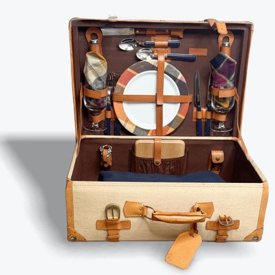 Rare 2006 Picnic Time Discovery Luxury Picnic Case Mint Complete Collectible