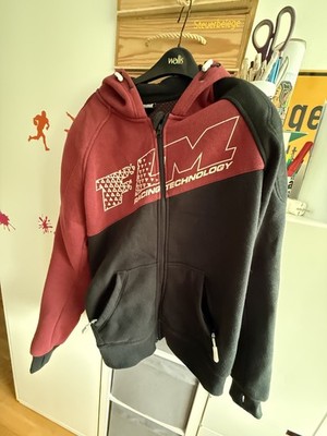 FLM Racing Sports Hoodie  Motoradjacke  Größe  XL = 46 /48  mit Protektoren Kids