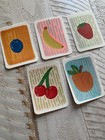 ACEO ORIGINAL strawberry fruit Folk Art Multicolor DOODLEALLADAY pop 2026 signed — photo 4