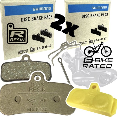Plaquettes De Frein Vélo Résine/Semi-Métal Pour Shimano D03S D02S Saint, Deore XT, SLX, ZEE, XTR – Freinage Puissant & Silencieux Toutes Conditions
