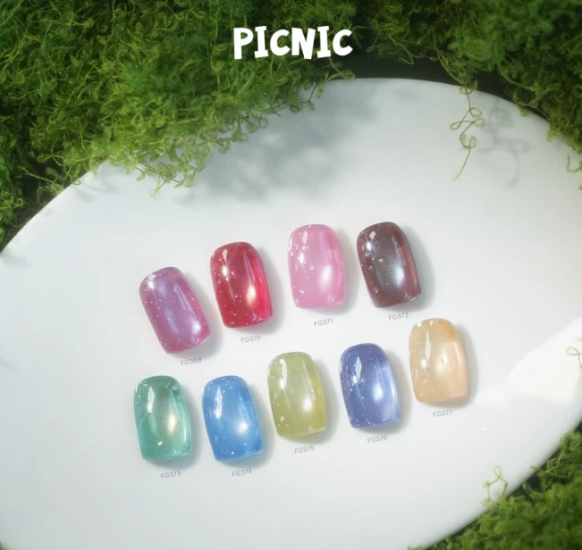 FROM THE NAIL Picnic Magnetic Gel Nail Polish 9 Colors Set K-Beauty
Opens in a new window or tab