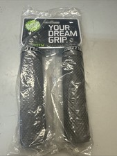 Deity MegatTack Grips Stealth Grey Mtn Bike Lock On