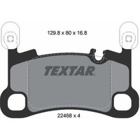 Textar 2246801 Bremsbelagsatz FüR Porsche Cayenne 9YA 9YB