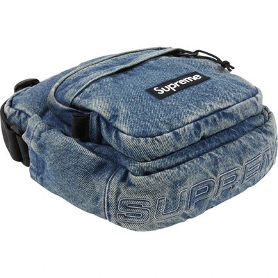 バッグ Supreme Denim Shoulder Bag Washed Indigo Supreme Denim Shoulder Bag 