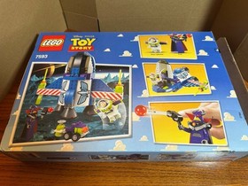 LEGO Toy Story 7593 Buzz's Star Command Spaceship; Complete w/ Minfigures, Box