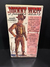 Johnny West The Moveable Cowboy By Marx Boxed W/ All Accessories