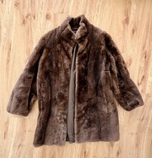 Echtpelzmantel Damen Nutria