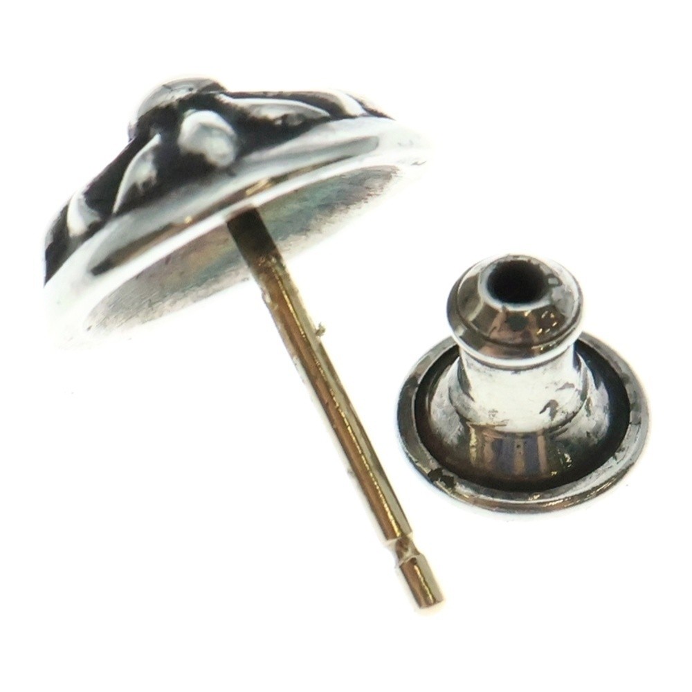 Chrome Hearts CROSS BALL STUD Earring 925 14K P0051863 thumbnail 5