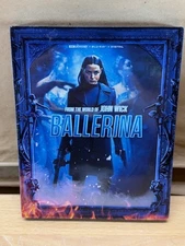 Ballerina 4K Ultra HD BluRay Digital Exclusive Steelbook