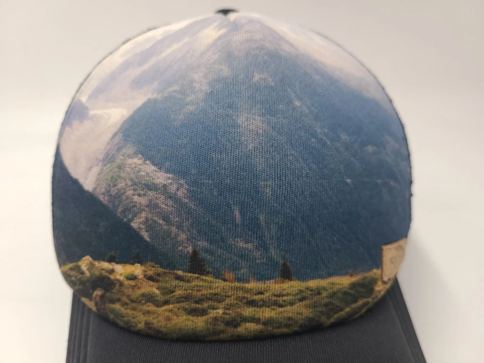 Gorra de malla para camionero The North Face Mountains con cierre a presión para caminata al aire libre hombres mujeres Foto 4 de 4