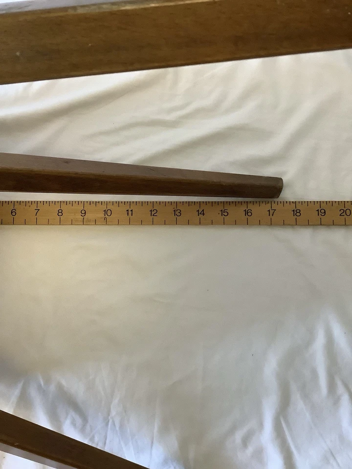 Stol Kamnik Hocker Vintage Kreuzfuß Jugoslawien Mid Century 60er Jahre - Bild 4 von 4