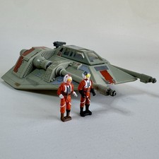 Star Wars Action Fleet Rebel Snowspeeder w 2 Pilots 1995 Galoob Micro Machines