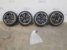 17 Mini Cooper Jcw 18x7 Wheel Rim Set With Tires Refinished