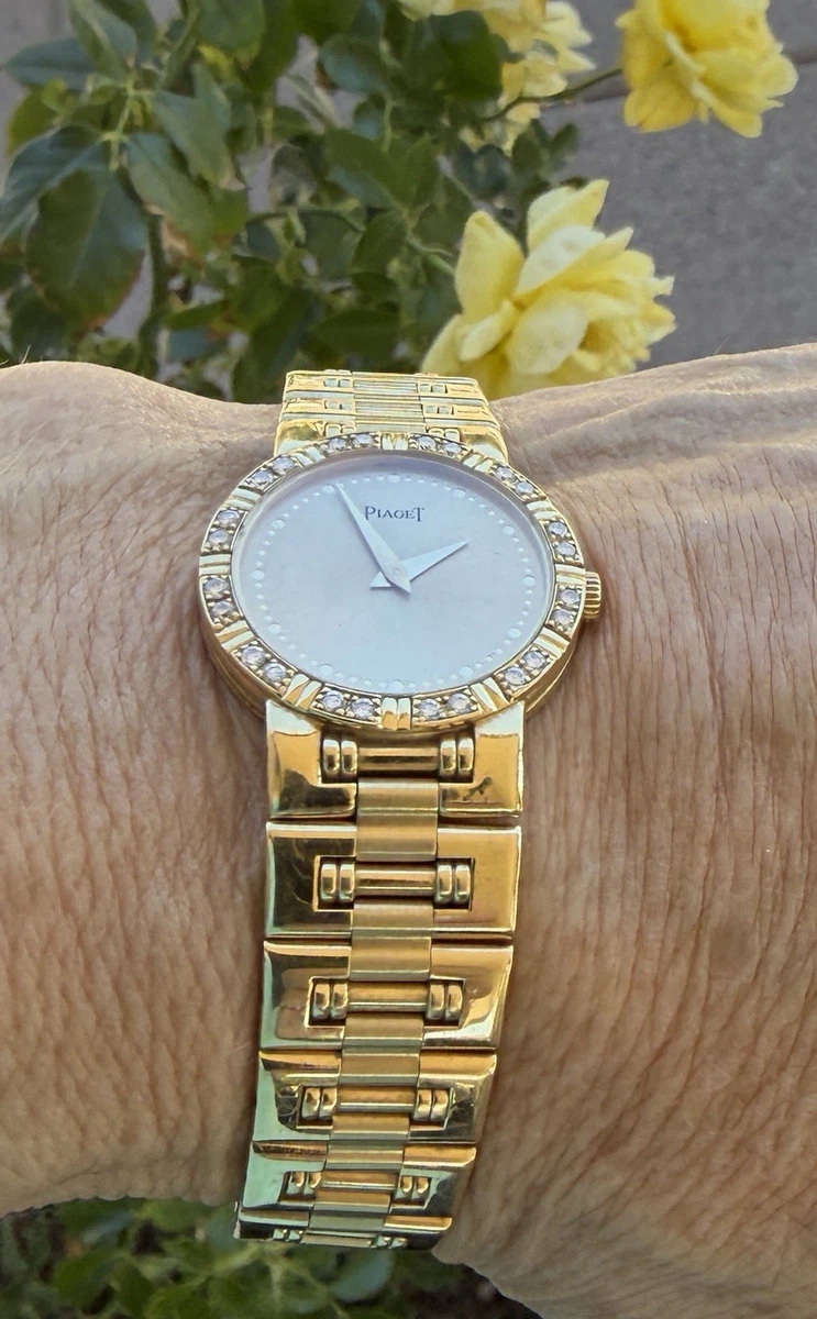 Piaget Quartz Yellow Gold Band Wristwatches for sale | eBay