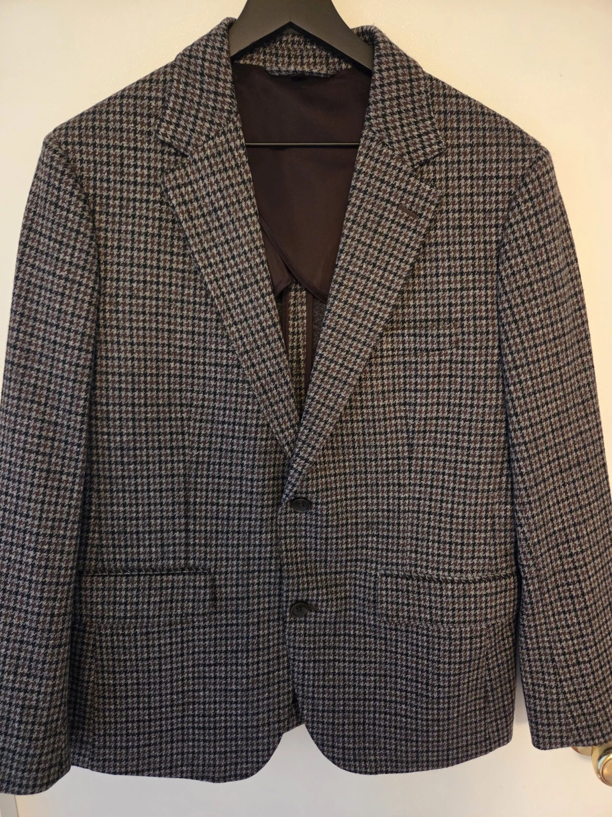 Bonobos Men's Wool Blazer Brown Plaid Slim Fit Sport Coat
Opens in a new window or tab