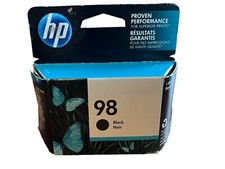 HP 98 Black Ink Cartridge Genuine OEM NEW In Box C9364WN - Exp 10/2018