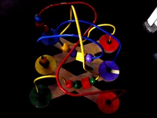 Melissa & Doug Classic Bead Maze - Wooden Educational Toy