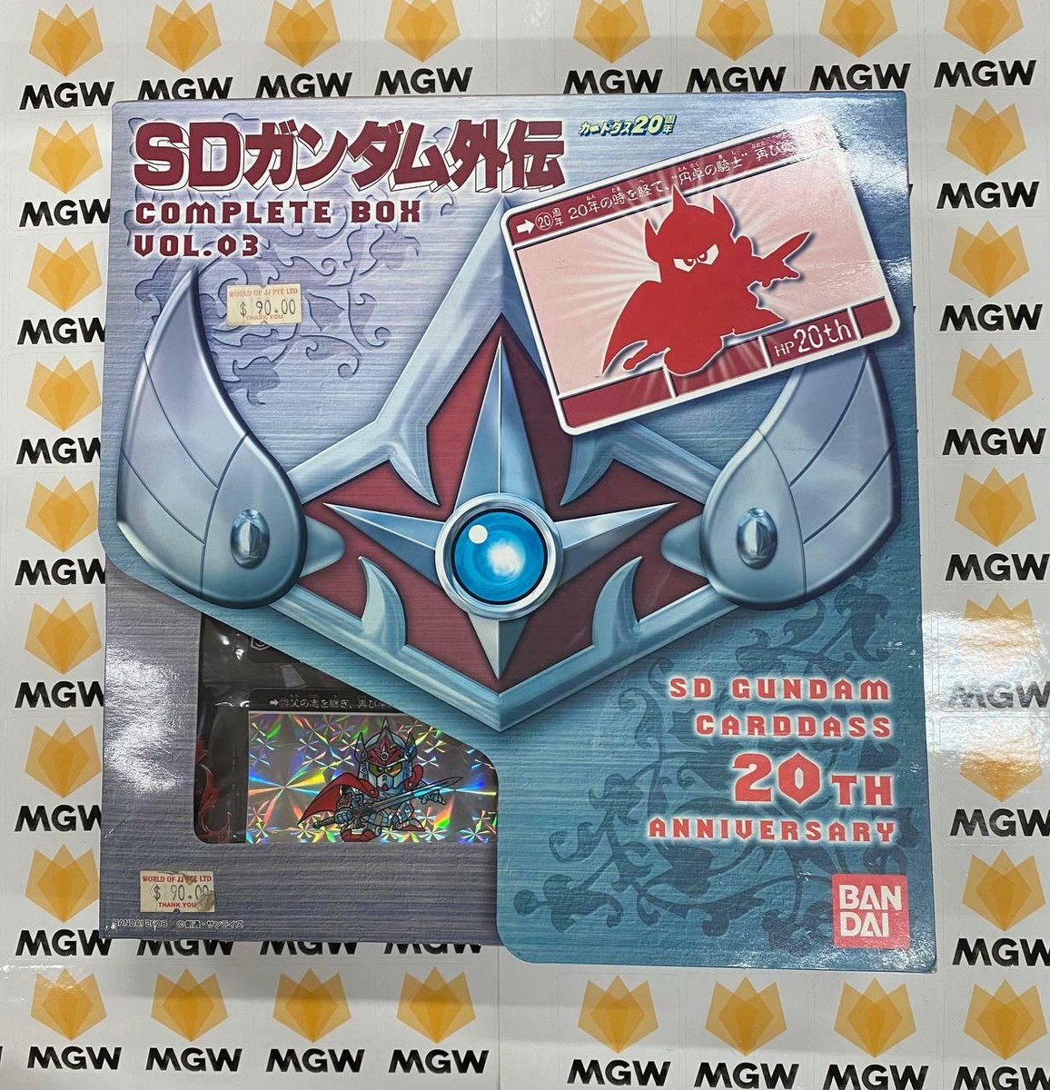 SDガンダム外伝 COMPLETE BOX 20周年3種 SDガンダム外伝 COMPLETE BOX 20周年3種 SDガンダム外伝