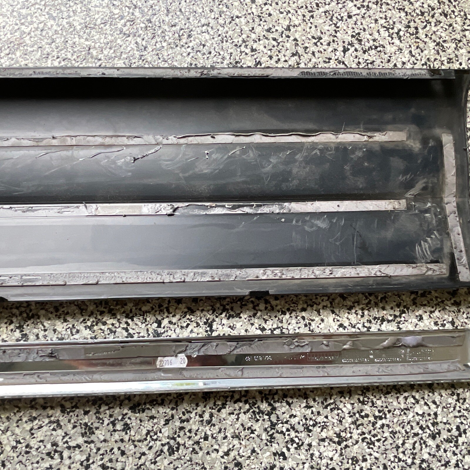 2017 Bentley Bentayga Front Left Driver Door Molding With Trim OEM