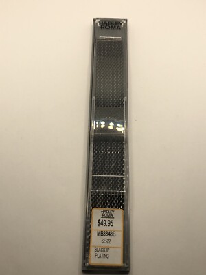 Hadley Roma Watch Band Replacement Black In Box MB3848 PY11 