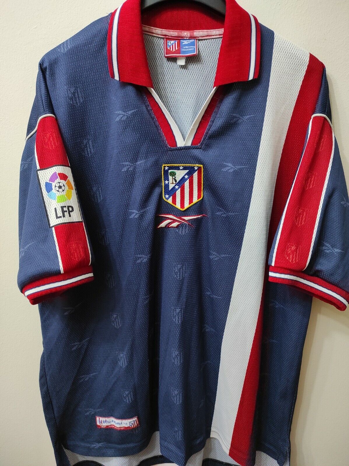 escena lb Circunferencia ATLETICO DE MADRID 1999-2000 camiseta shirt trikot maillot maglia | eBay
