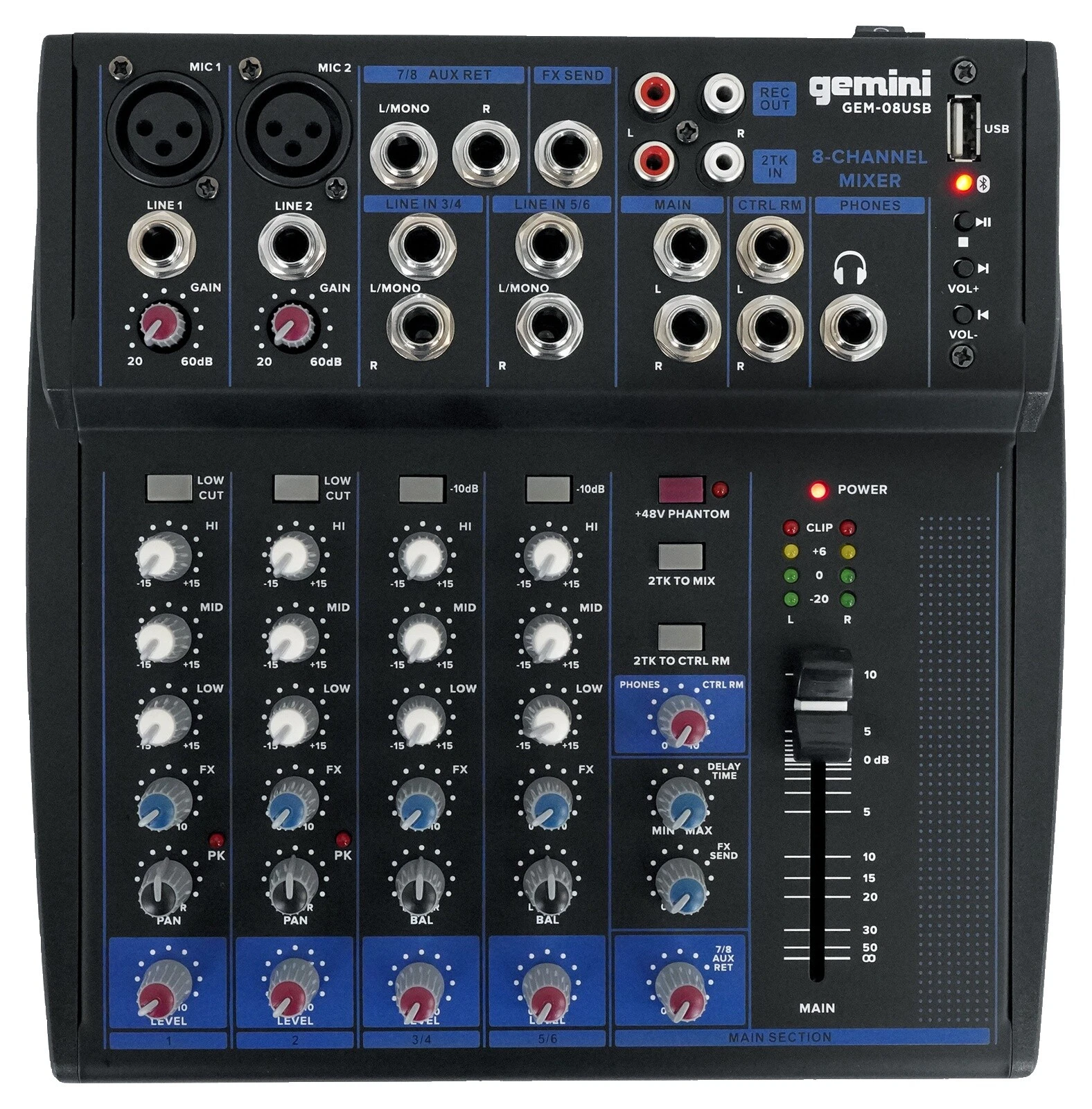 Mezcladores en vivo y de estudio Gemini