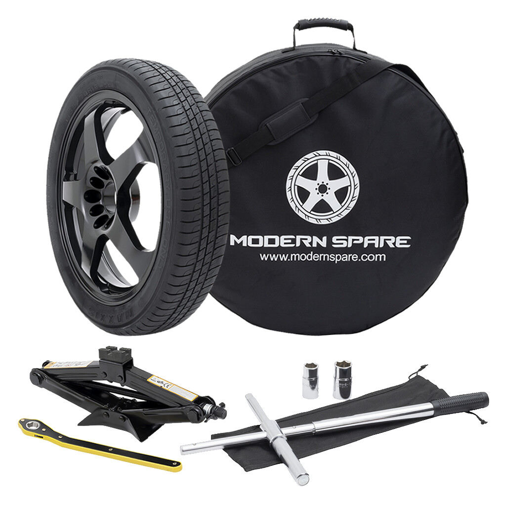 BMW 635CSIミニカー タイヤPirelli ロゴ付き Spare Tire Kit Options - Fits 2017-2023 BMW 5 Series (w/ M