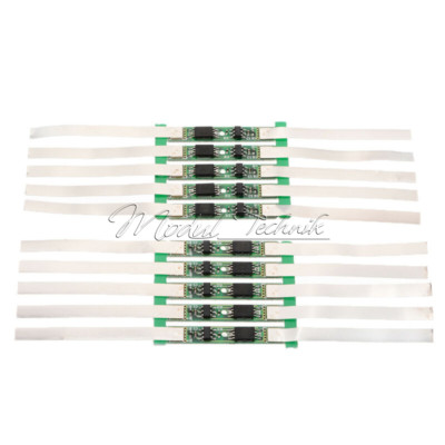 10PCS 1S 3.7V 3A 18650 Li-ion lithium Lipo Battery Cell BMS Protection Board