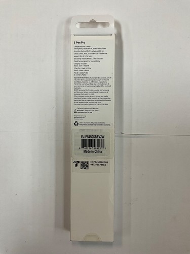 Samsung S Pen Pro EJ-P5450SBEGUS For Samsung Galaxy Smartphones & Tablets - Zdjęcie 2 z 3