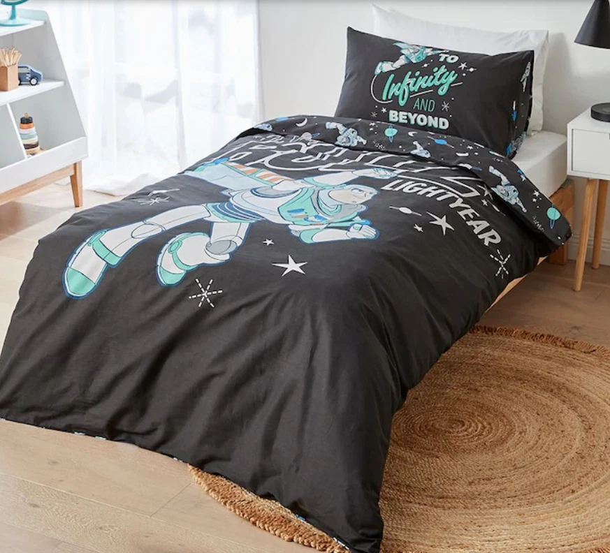 Toy story single quilt cover top